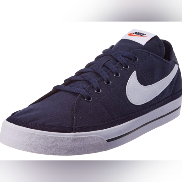 Nike Other - Nike Men's Court Legacy Canvas Sneakers, Navy/White, Size 11 New MSRP $94.99